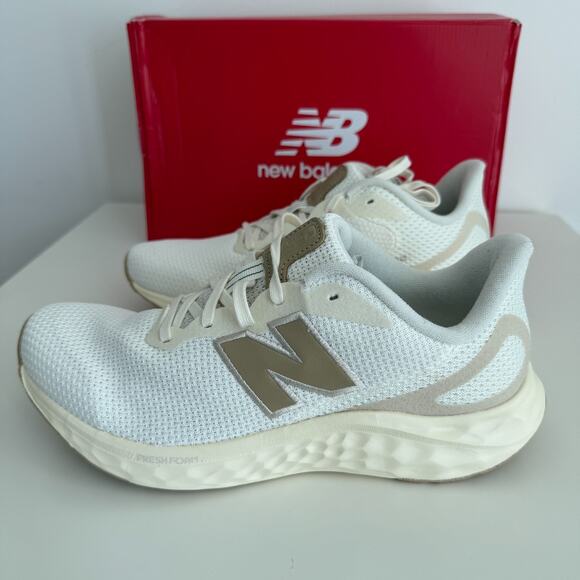 New Balance Fresh Foam Arishi v4 Shoes Womens 10 Beige Running Athletic Sneakers - Picture 7 of 11